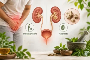 Ayurvedic view of Mutrakrichra and Ashmari showing painful urination, kidney stones and urinary tract health